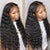 frontal lace wig deep wave hair