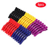 6pcs Plastic Hair Clip Hairdressing Clamps Claw Section Alligator Clips Barber For Salon Styling Hair Accessories Hairpin new
