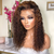 highlight curly hair lace wig