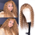 water wave honey blonde lace wigs