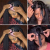 Kinky Straight U Part Wigs Human Hair Natural Hair Wigs For Women - uprettyhair