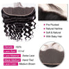 Loose Deep Weave 3 Bundles With 13x4 Lace Frontal Brazilian Virgin Hair - uprettyhair