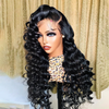 Loose Deep Wave 360 Lace Frontal Wigs Human Hair Wig