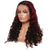 highlight burgundy loose deep wave hd lace wig