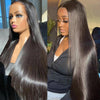 silk straight frontal wig
