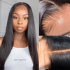 silk straight frontal wig