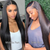 Straight Virgin Hair Pre Plucked With Baby Hair High Density 13x4 Lace Front Wig - uprettyhair
