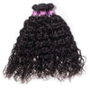 Water Wave 3 Bundles with 5x5 Lace Closure Wet and Wavy Hair Natural Wave - uprettyhair