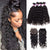 10A Grade Brazilian Hair Water Wave Natural Wave 4Pcs with 4x4 Lace Closure - uprettyhair